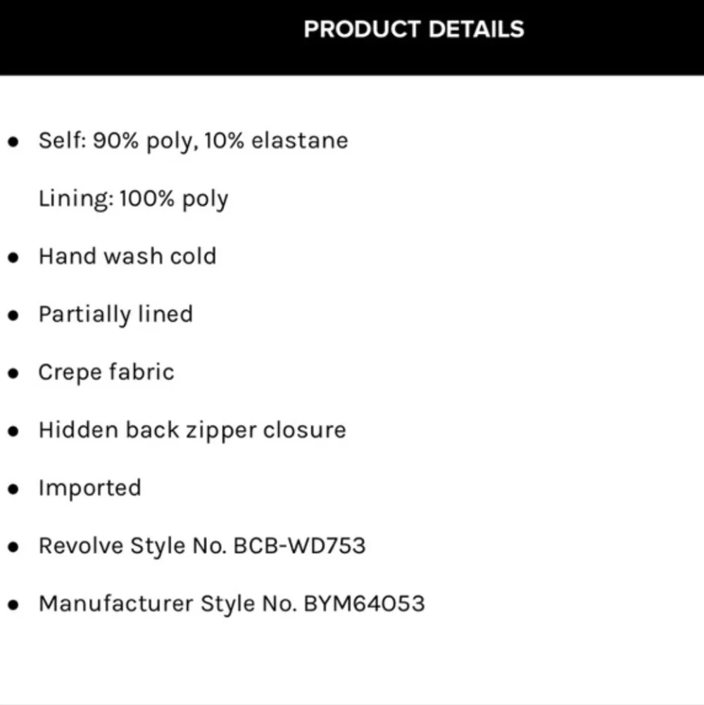 BCBGMaxAzria Black High Low prom Formal Dress NWT 4 - Picture 12 of 12